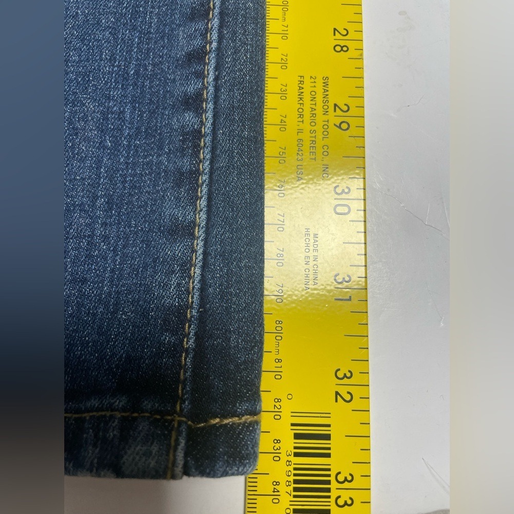 Levi's 515 Bootcut Blue Denim Jeans Women's 8 Long - Picture 10 of 10